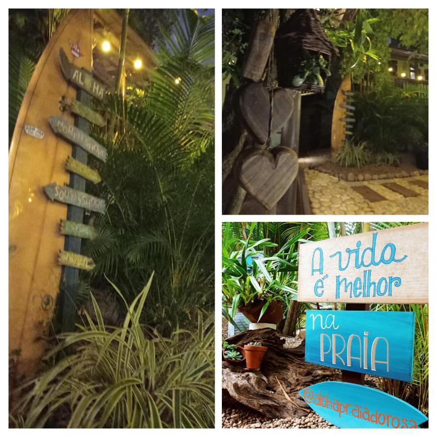 Pousada Aloha Beach House Praia do Rosa Bagian luar foto
